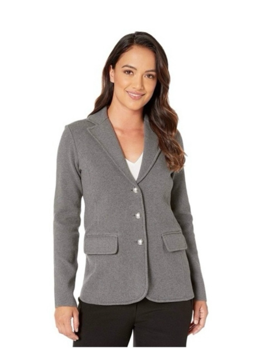 *NEW* Ralph Lauren Knit Grey Blazer